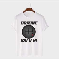 MAFIMI Majica Brzine idu u H, Bela