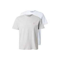 Calvin Klein Jeans Majica  kamen / bela