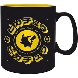 Skodelica ABYstyle Pokémon - Pikachu Black & Yellow - 460 ml