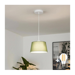 Brilagi - LED luster na sajli CERIA 1xE27/40W/230V prečnik 25 cm zelena