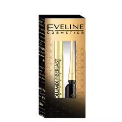 Eveline - MAKE-UP SET FIBERLAST Maskara + CELEBRITIES Eyeliner Widelash