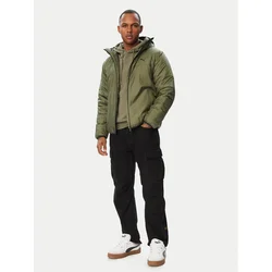 Puma Prehodna jakna Ess 688296 Khaki Regular Fit