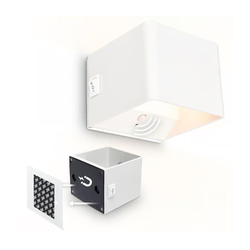 Briloner 3879016 - LED punjiva zidna svetiljka sa senzorom BORRA LED/1,5W/5V 3600 mAh bela
