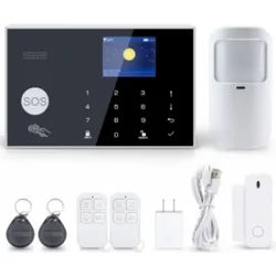 AVC-G30-4GEU- ALARMINI Komplet centrala 1 senzor, 2 daljinca, 2 taga