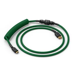 Kabl Glorious Coiled Cable USB-C - Forest Green