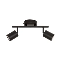 Atmosphera - Spot svetlo VICO 2xGU10/25W/230V crno