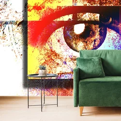 Tapeta nadrealistično oko - 441x297