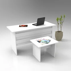 Hanah Home Kancelarijski set Beli