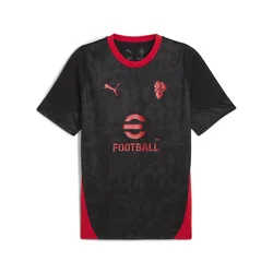 Mens Puma AC Milan Training Jersey, Black, Size XL, Sport