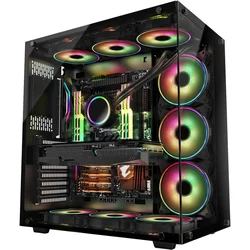 InterTech Case ATX C-701 Panorama Midi, w/o