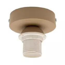 Brilagi - Plafonsko svetlo PARTY 1xE27/60W/230V, prečnik 10 cm, bež