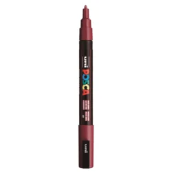 Posca POSCA Uni flomaster; konica 0,9-1,3 mm; vinsko rdeč, (21290500)