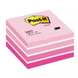 3M samoljepljiv blok POSTIT 76x76 MM AQUARELL PINK