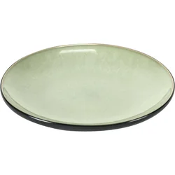 Serax Desertni krožnik Pure 16 cm, zelena/črna (6 kos)