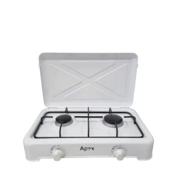 Apex AP-O-200 Plinski rešo, 2 gorionika (Atestiran), Emajlirani, Beli