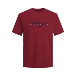 JACK & JONES Majica Inwood rdeča