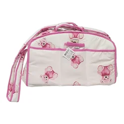 Milbi Torba za mame roze-mede
