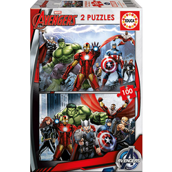 Puzzles Vengadores Avengers Marvel 2x100