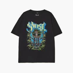 Cropp - Črna majica s potiskom Ghost - črna