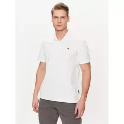 NAPAPIJRI Muška polo majica NP0A4H8B-EALIS-SS-SUM_BIANCO_002, Bela