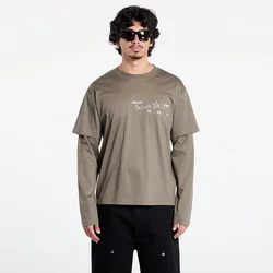 Majice HELIOT EMIL Fulgens Longsleeve Dark Stone XL