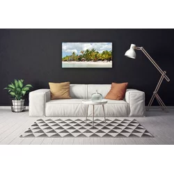 tulup.si Slika na platnu Plaža palm trees landscape 100x50 cm