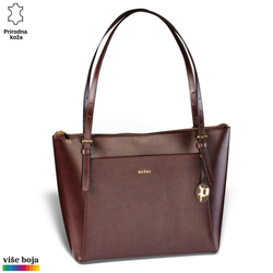 Princ Leather Ženska kožna tašna, Braon