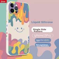 ZiTai Maska za mobilni telefon iPhone 15 Pro, Šarena