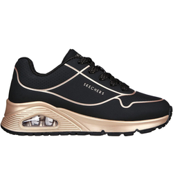 Skechers Patike za devojčice Uno Gen1-Cool Heels, 310538L-BKRG, Crno-zlatne