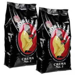 Joerges Gorilla Crema No.1 2 Kg Beans Set