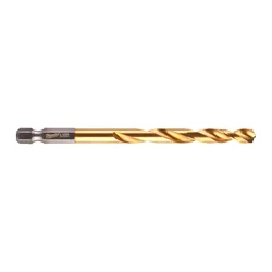Milwaukee Udarne burgije za metal TIN HEX HSS-G TiN 6.5x107 mm