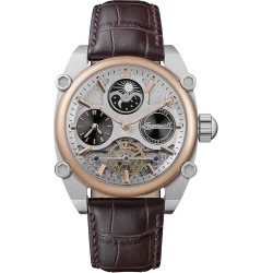 Ingersoll I15401 Mens Watch Varsity Dual Time Automatic 45mm 5ATM