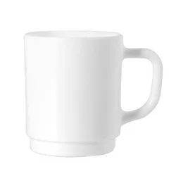 Bormioli Rocco Stekleni/porcelanski vrč 250ml z možnostjo zlaganja OPAL
