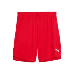 PUMA Športne hlače Teamjaws Starter rdeča/naravno bela