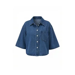 Imily Bela Bluza moder denim