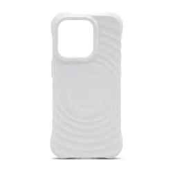 Maska za telefon MAGSAFE FLEX RING za Iphone 15 Pro, Bela