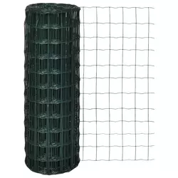 Evro ograja iz jekla 25 x 1,0 m zelena