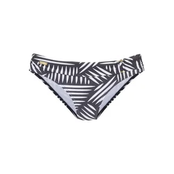 LASCANA Bikini hlačke antracit/bela