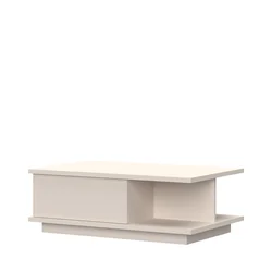 JELA Klub sto KLS-1F/OP - Kolekcija Opera - Kašmir mat lak/Kašmir mat lak - 104x36x65cm