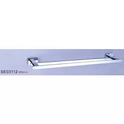 VENTURA dupli držač peškira od 60cm Quadro SE03112