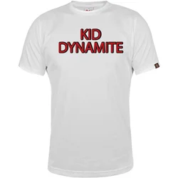 011Shop Muška majica kratkih rukava Kid Dynamite, Bela