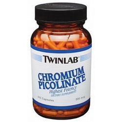 TWINLAB kapsule CHROMIUM PICOLINATE 200 KAPSULA