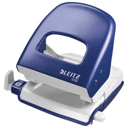 Bušač 2 rupe do  30 listova leitz 50080035 plavi