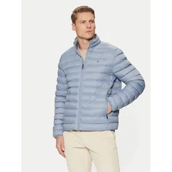 Tommy Hilfiger Prehodna jakna MW0MW37634 Modra Regular Fit