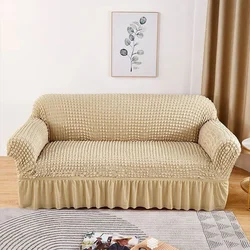 Retro Pokrivač za dvosede i kauče od 145cm do 185cm Bela