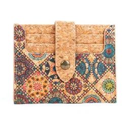 Viter etui za kartice cork floral mosaic ( BAGD-295_3 )