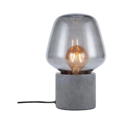 Nordlux - Stona lampa CHRISTINA 1xE27/25W/230V beton/siva