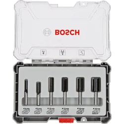 Bosch Kompleti ravnih glodala 6kom 2607017466