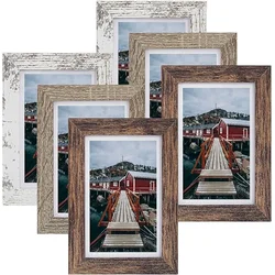 BEYAHELA – Lesen okvir za slike 10 x 15 cm – rustikalen