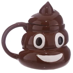 Puckator Skodelica z emoji kakanja PKMUG240